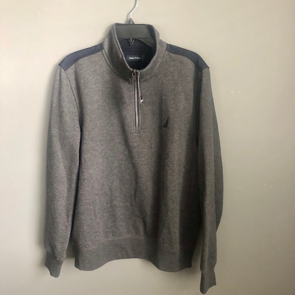 Men’s Nautica 1/4 Zip Pullover Fleece Jacket NWT